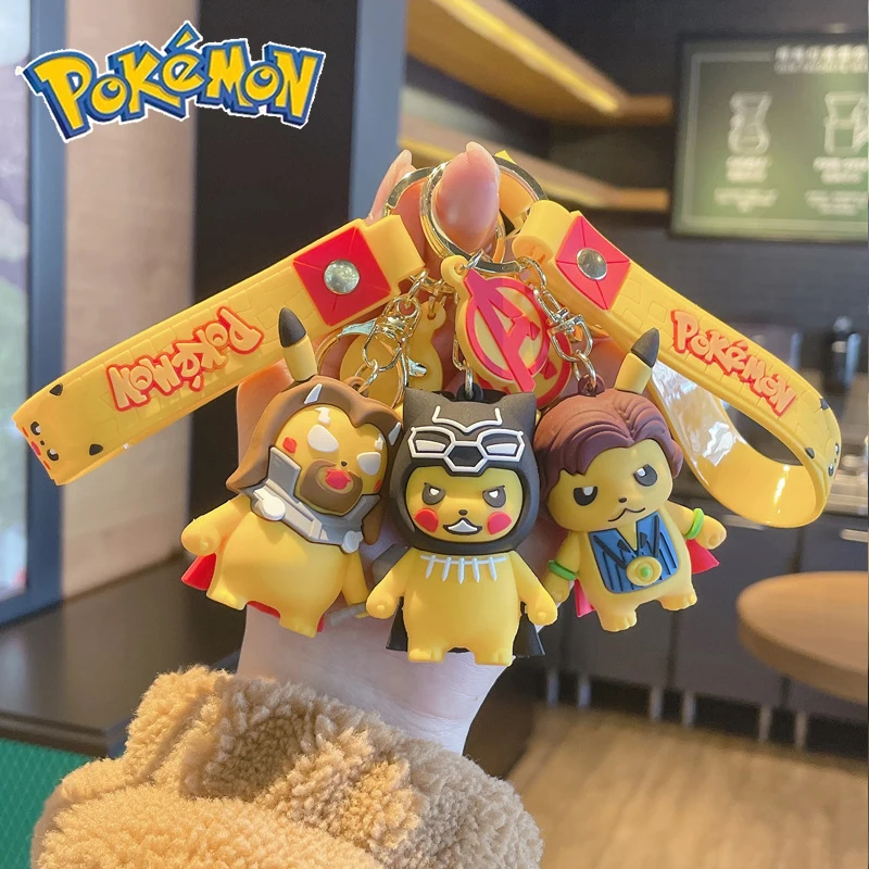 Cartoon Creative Pikachu Keychain Cross-dressing Cos Doll Accessories Cute Bag Pendant Keychain Chain Couple Keychain
Cartoon Creative Pikachu Keychain Cross-dressing Cos Doll Accessories Cute Bag Pendant Keychain Chain Couple Keychain