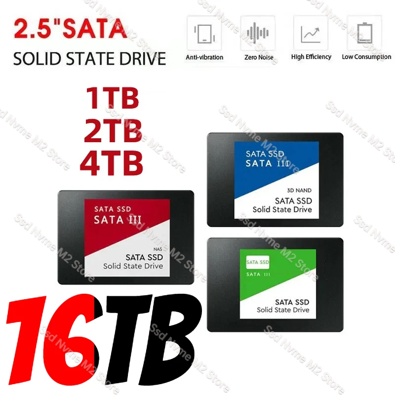 Original Portable SSD 2TB 2.5Inch 4TB Sata III Hard Drive For Laptop Micro Computer Desktop 1TB Internal Solid State Hard Disk
Original Portable SSD 2TB 2.5Inch 4TB Sata III Hard Drive For Laptop Micro Computer Desktop 1TB Internal Solid State Hard Disk