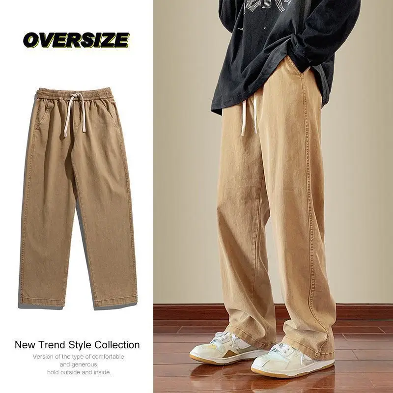 Men 2023 Spring Autumn Fashion Solid Color Cotton Pants Men's Drawstring Loose Sports Pants Male Casual Wide Leg Trousers F128
Men 2023 Spring Autumn Fashion Solid Color Cotton Pants Men's Drawstring Loose Sports Pants Male Casual Wide Leg Trousers F128