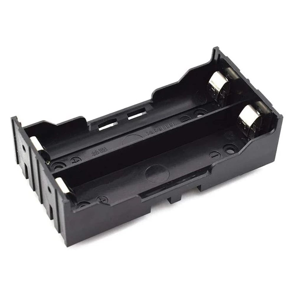 1 Pack 2 Slots Plastic Battery Holder for 3.7V 18650 Battery Storage Case with Soldering Pin
1 Pack 2 Slots Plastic Battery Holder for 3.7V 18650 Battery Storage Case with Soldering Pin