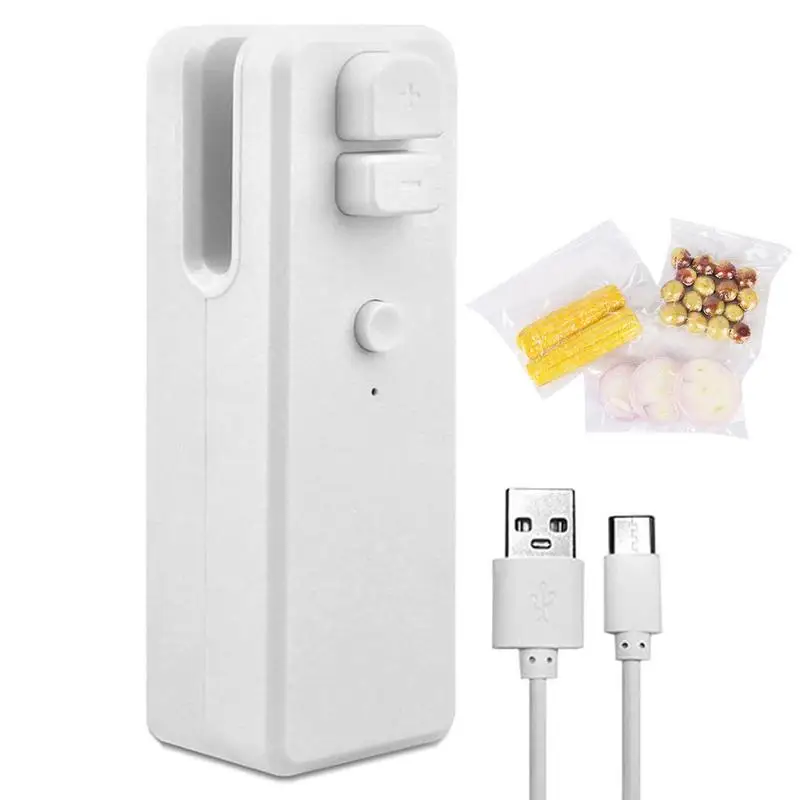 Bag Sealers And Cutters Mini Bag Sealing Machine For Food Reusable Food Sealing Kitchen Gadget Bag Resealer Machine For Fruit
Bag Sealers And Cutters Mini Bag Sealing Machine For Food Reusable Food Sealing Kitchen Gadget Bag Resealer Machine For Fruit
