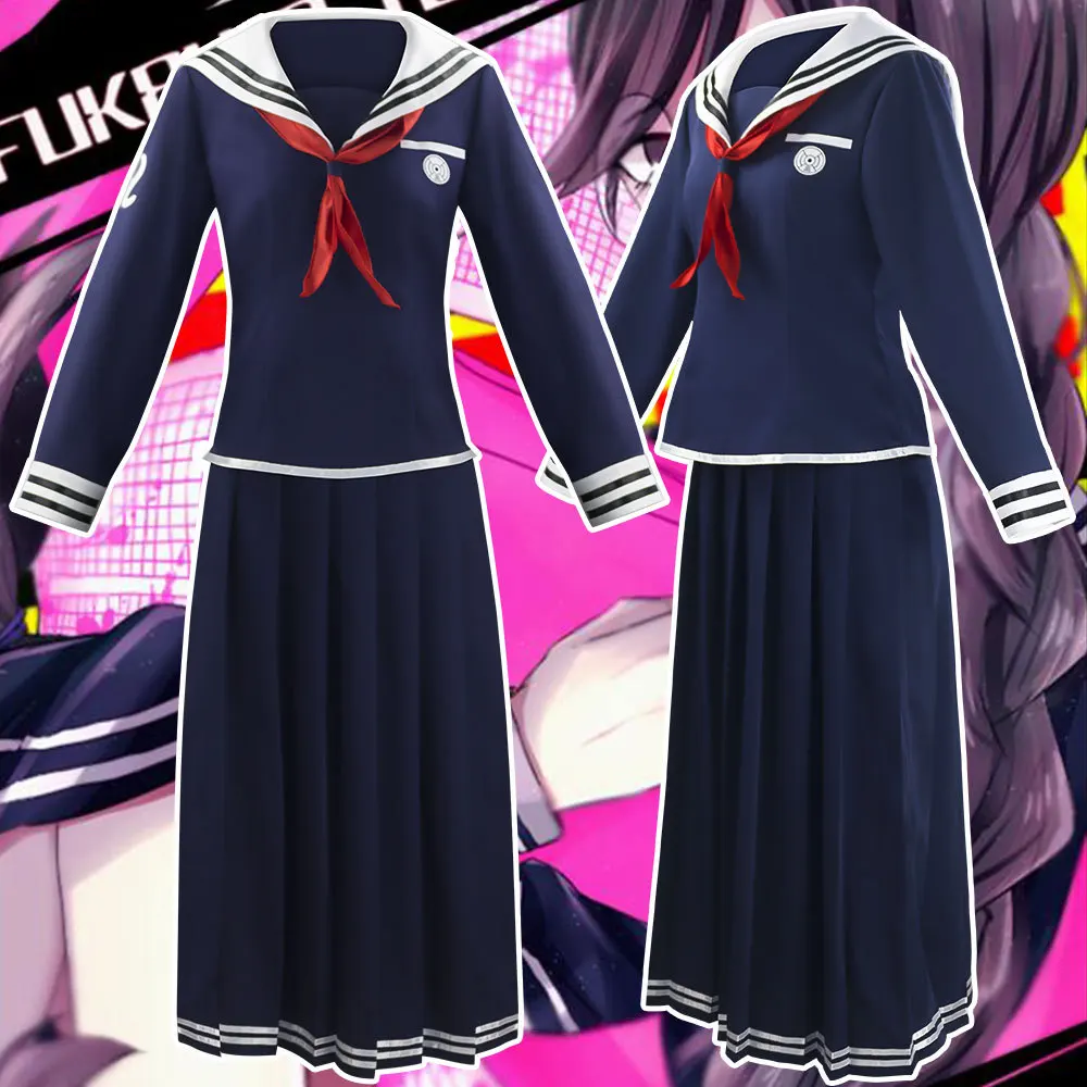 Anime Danganronpa: Trigger Happy Havoc Fukawa Touko Cosplay Costume Dress Suit Top JK Skirt Scarf Woman Carnival Party Costumes 
Anime Danganronpa: Trigger Happy Havoc Fukawa Touko Cosplay Costume Dress Suit Top JK Skirt Scarf Woman Carnival Party Costumes