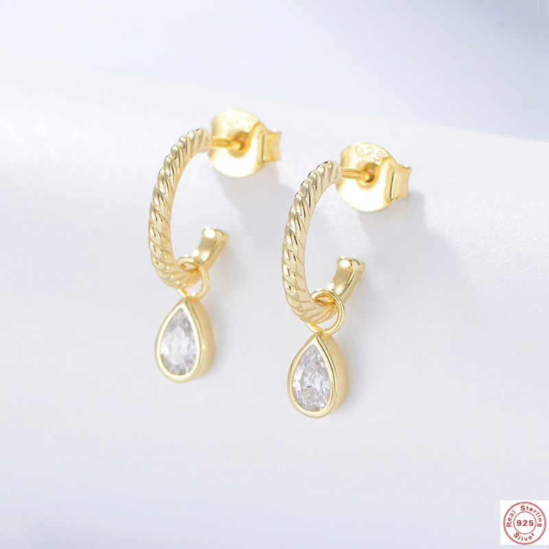 Fashion S925 Silver Korean Zircon Vintage Water drop Earrings For Women Tassel Dangle Earrings Exquisite Jewelry For Party Gift
Fashion S925 Silver Korean Zircon Vintage Water drop Earrings For Women Tassel Dangle Earrings Exquisite Jewelry For Party Gift