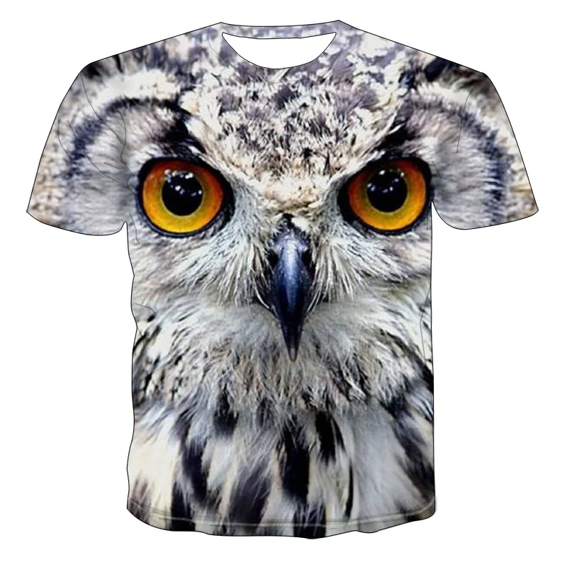 New Summer Owl 3D T Shirts Casual Streetwear Women/Men Fashion Cool Women Printed T-shirt Tops Tee Size 100-6XL
New Summer Owl 3D T Shirts Casual Streetwear Women/Men Fashion Cool Women Printed T-shirt Tops Tee Size 100-6XL