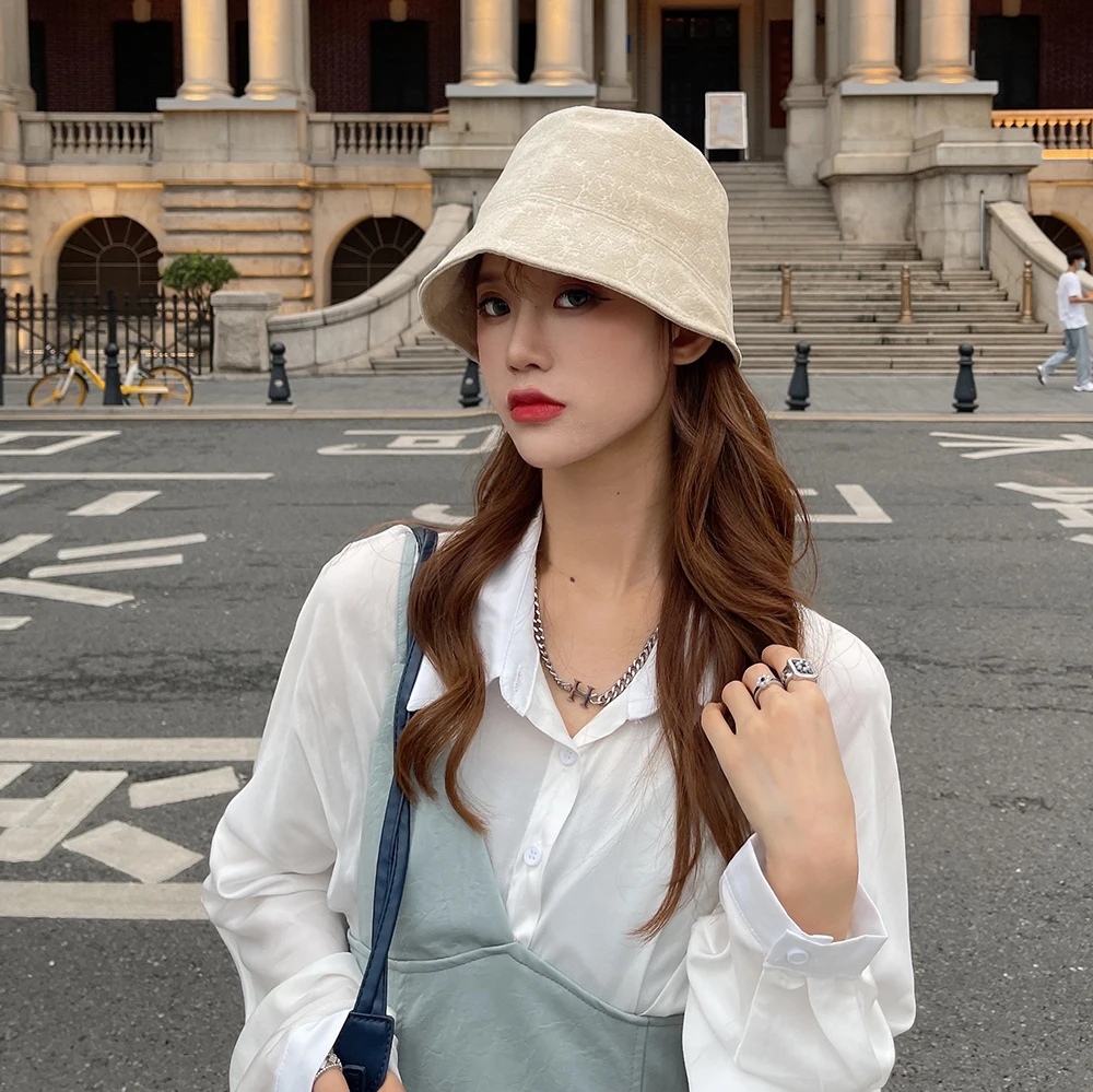 Bucket Hat For Women Crack Design Spring Autumn Outdoor Sunscreen Anti UV Lady Girls Sun Hats Traveling Fashion Fisherman Cap
Bucket Hat For Women Crack Design Spring Autumn Outdoor Sunscreen Anti UV Lady Girls Sun Hats Traveling Fashion Fisherman Cap