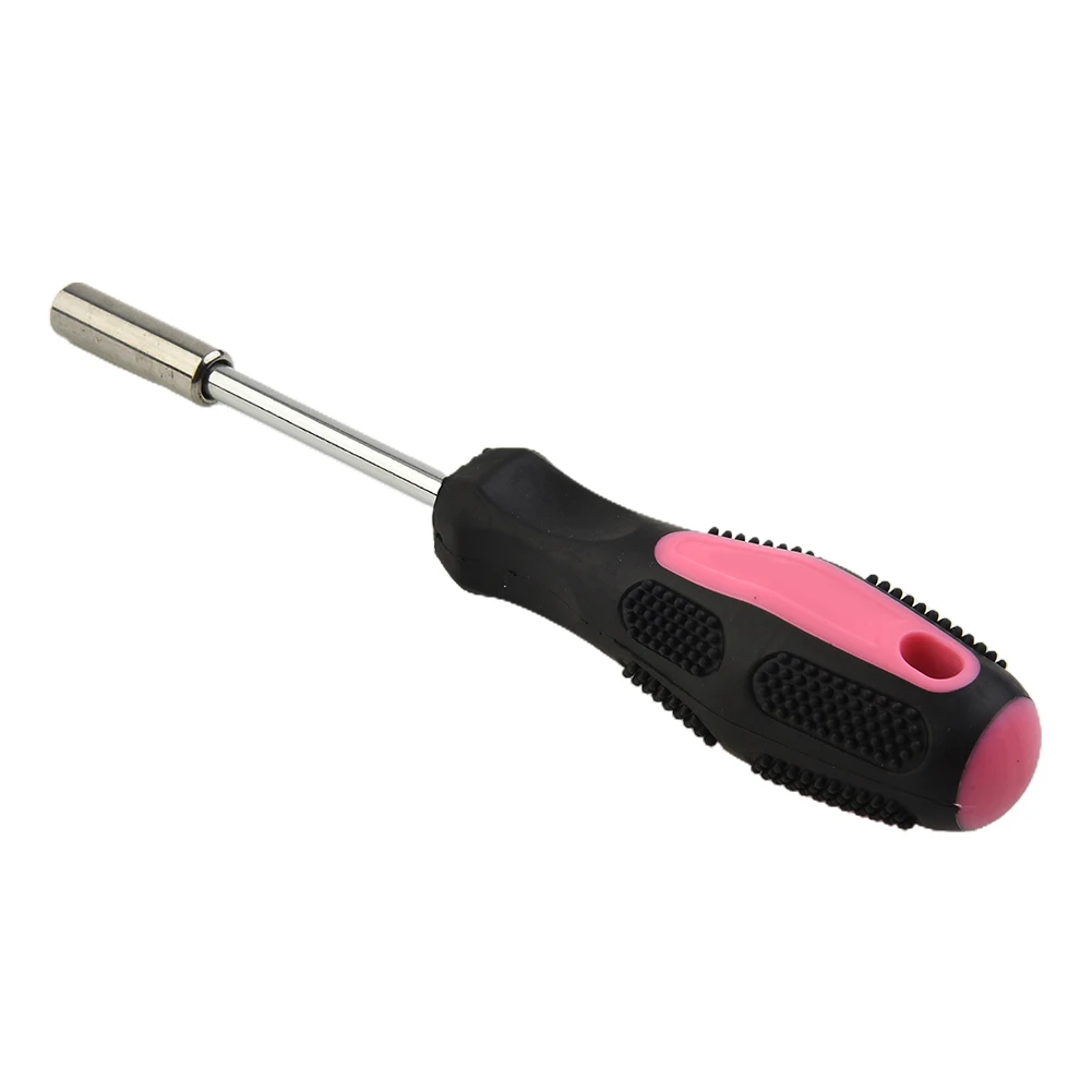 Nutdrivers Part Bit Holder Screwdriver Handle Hand Tools Magnetic Spinner 1/4 Inch Chrome Vanadium Steel+rubber
Nutdrivers Part Bit Holder Screwdriver Handle Hand Tools Magnetic Spinner 1/4 Inch Chrome Vanadium Steel+rubber