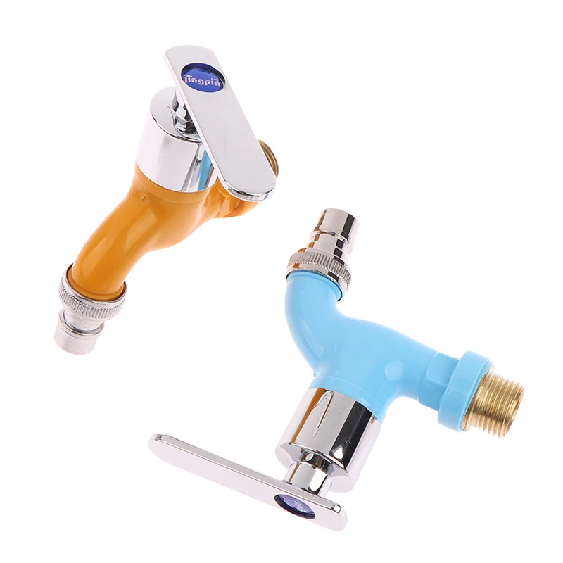 4 Colors Faucet 1/2" Male Wall Mounted Washing Machine Faucet Plastic Water Hose Quick Connector Garden Balcony Faucet
4 Colors Faucet 1/2" Male Wall Mounted Washing Machine Faucet Plastic Water Hose Quick Connector Garden Balcony Faucet