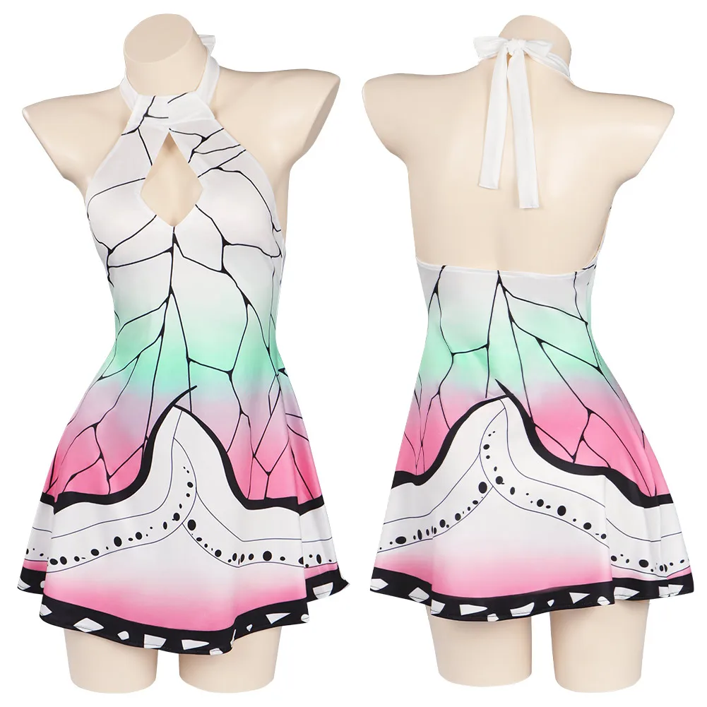 Demon Slayer Kochou Shinobu Cosplay Costume Swimsuit Swimwear Outfits Dress Halloween Carnival Suit
Demon Slayer Kochou Shinobu Cosplay Costume Swimsuit Swimwear Outfits Dress Halloween Carnival Suit