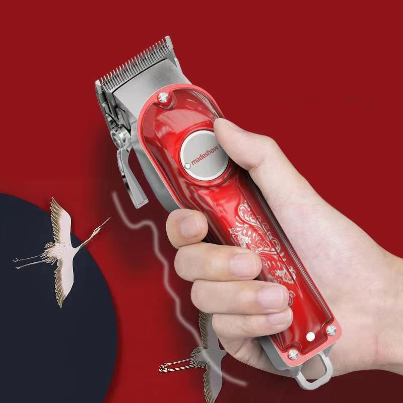 Professional Hair Clipper,Hair Trimmer For Men,Haircutting Machine Cordless/Cord Haircut Adjustable Ceramic Blade Madeshow M3
Professional Hair Clipper,Hair Trimmer For Men,Haircutting Machine Cordless/Cord Haircut Adjustable Ceramic Blade Madeshow M3