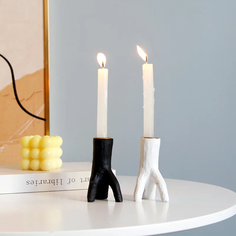 Creative Simple Tree Pier Candle Holder Resin Candlestick Black Ornaments Candle Cup Christmas Wedding Wedding Home Decoration
Creative Simple Tree Pier Candle Holder Resin Candlestick Black Ornaments Candle Cup Christmas Wedding Wedding Home Decoration