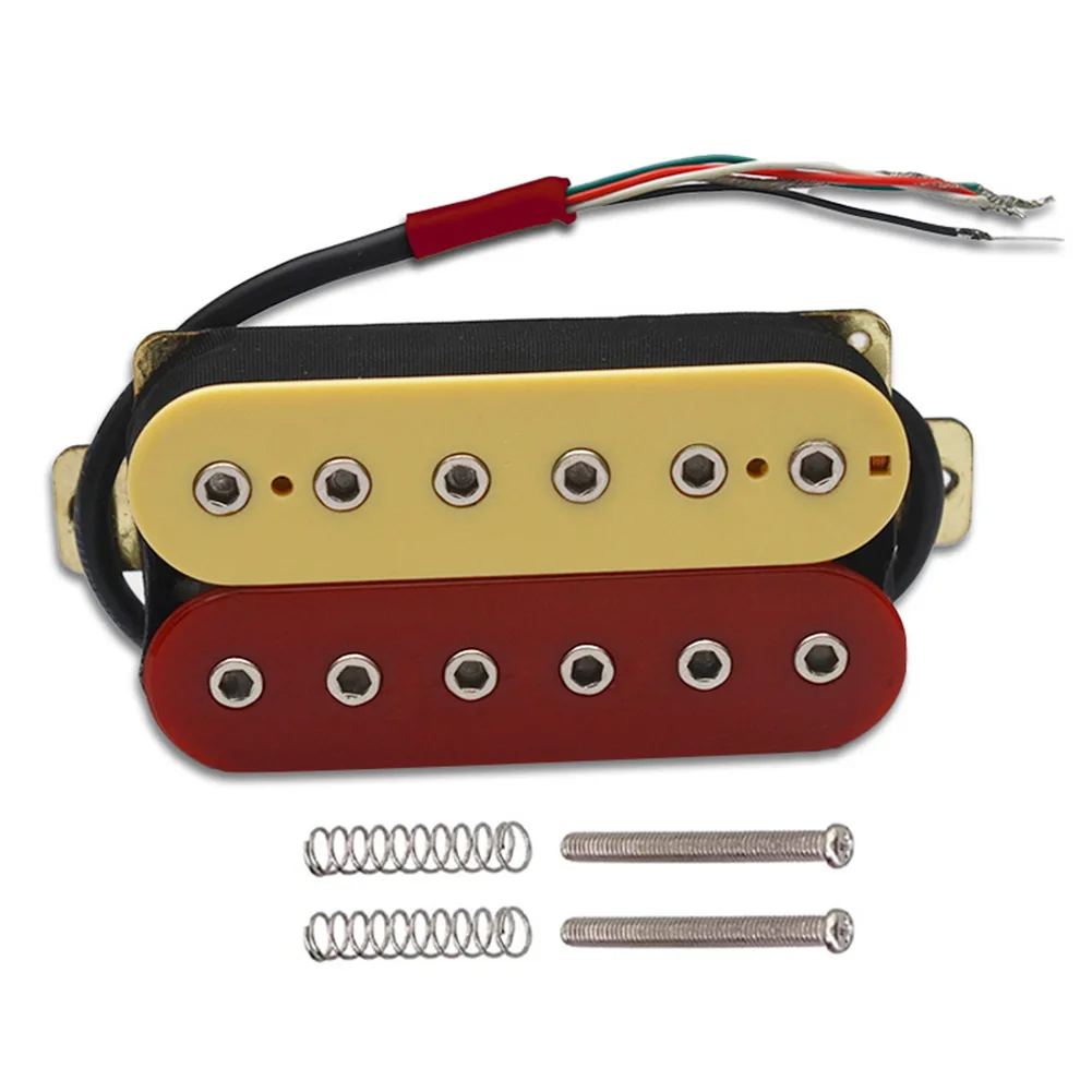 Humbucker Pickup Double Coil Electric Guitar Passive Neck And Bridge Pickup Zebra Color Ceramic 12 Adjustable Hexagonal Screw
Humbucker Pickup Double Coil Electric Guitar Passive Neck And Bridge Pickup Zebra Color Ceramic 12 Adjustable Hexagonal Screw