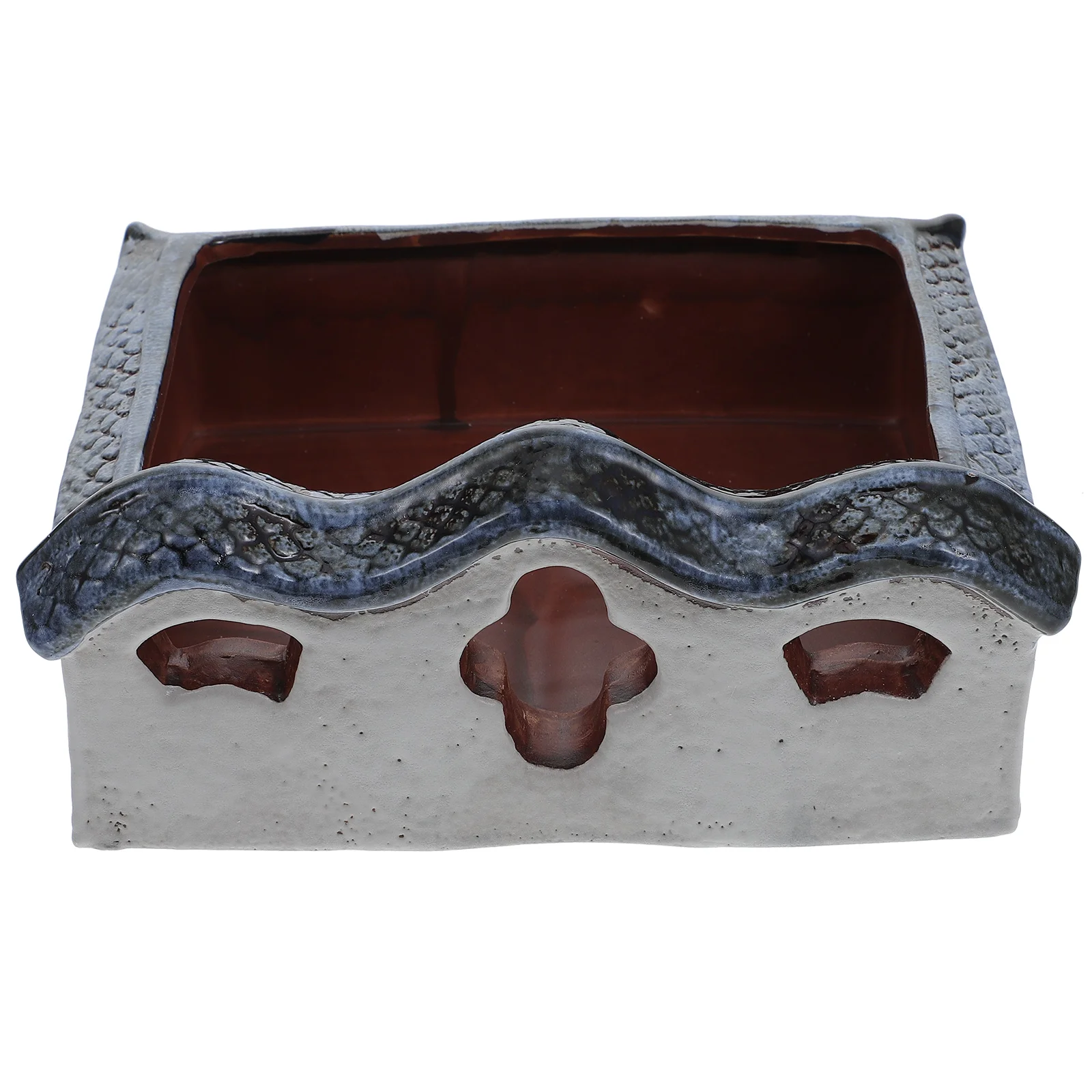 Уникальный дизайн, цветочный горшок в форме домика, горшок бонсай, украшение для сада 
Уникальный дизайн, цветочный горшок в форме домика, горшок бонсай, украшение для сада