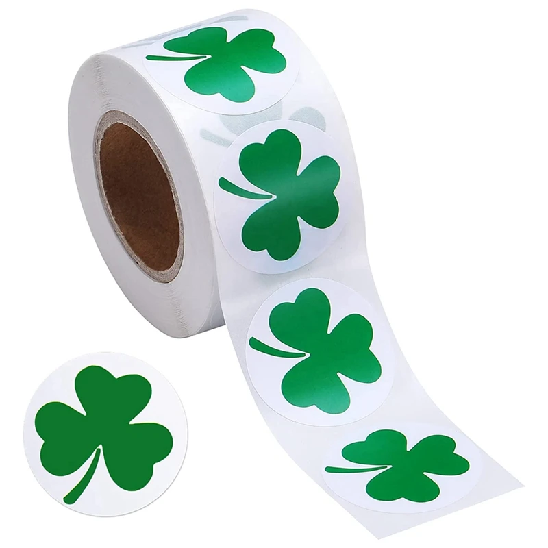 Наклейки Shamrock на день Патрика, 1-1/2 дюйма, клейкая этикетка для ирландского украшения и творчества
Наклейки Shamrock на день Патрика, 1-1/2 дюйма, клейкая этикетка для ирландского украшения и творчества
