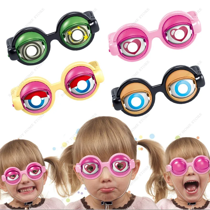 Crazy Eyes Glasses Toy Kids Party Supplies Favor Funny Pranks Plastic Glasses Christmas Birthday Gift for Kids Novelty Toys
Crazy Eyes Glasses Toy Kids Party Supplies Favor Funny Pranks Plastic Glasses Christmas Birthday Gift for Kids Novelty Toys