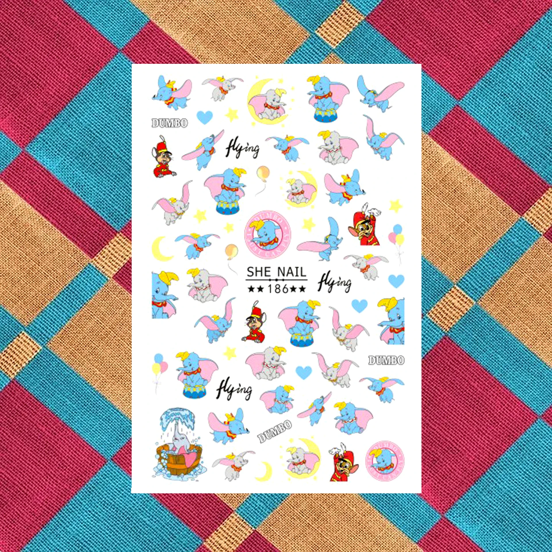 Disney Nail Art Supplies Stickers Dumbo The Lion King Mickey 3D Nail Stickers Nail Art Accessories DIY Nail Sliders Nail Parts
Disney Nail Art Supplies Stickers Dumbo The Lion King Mickey 3D Nail Stickers Nail Art Accessories DIY Nail Sliders Nail Parts