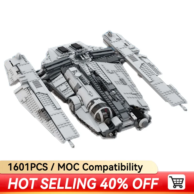 Новинка 1601 шт. строительные блоки для авиационного корабля Fondor Haulcraft модель Moc-132456 Авторизованная Сборка Diy детские игрушки Brock
Новинка 1601 шт. строительные блоки для авиационного корабля Fondor Haulcraft модель Moc-132456 Авторизованная Сборка Diy детские игрушки Brock