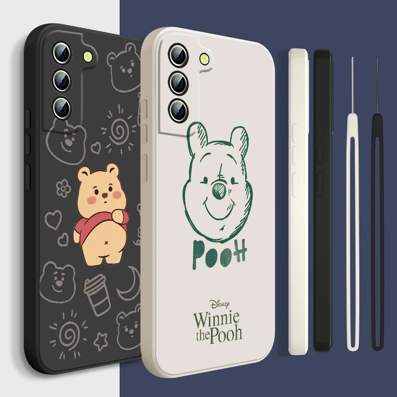 Disney Winnie Bear Phone Case For Samsung Galaxy S23 S22 S21 S20 FE Ultra Plus S10 Lite 5G Liquid Rope Funda Cover
Disney Winnie Bear Phone Case For Samsung Galaxy S23 S22 S21 S20 FE Ultra Plus S10 Lite 5G Liquid Rope Funda Cover