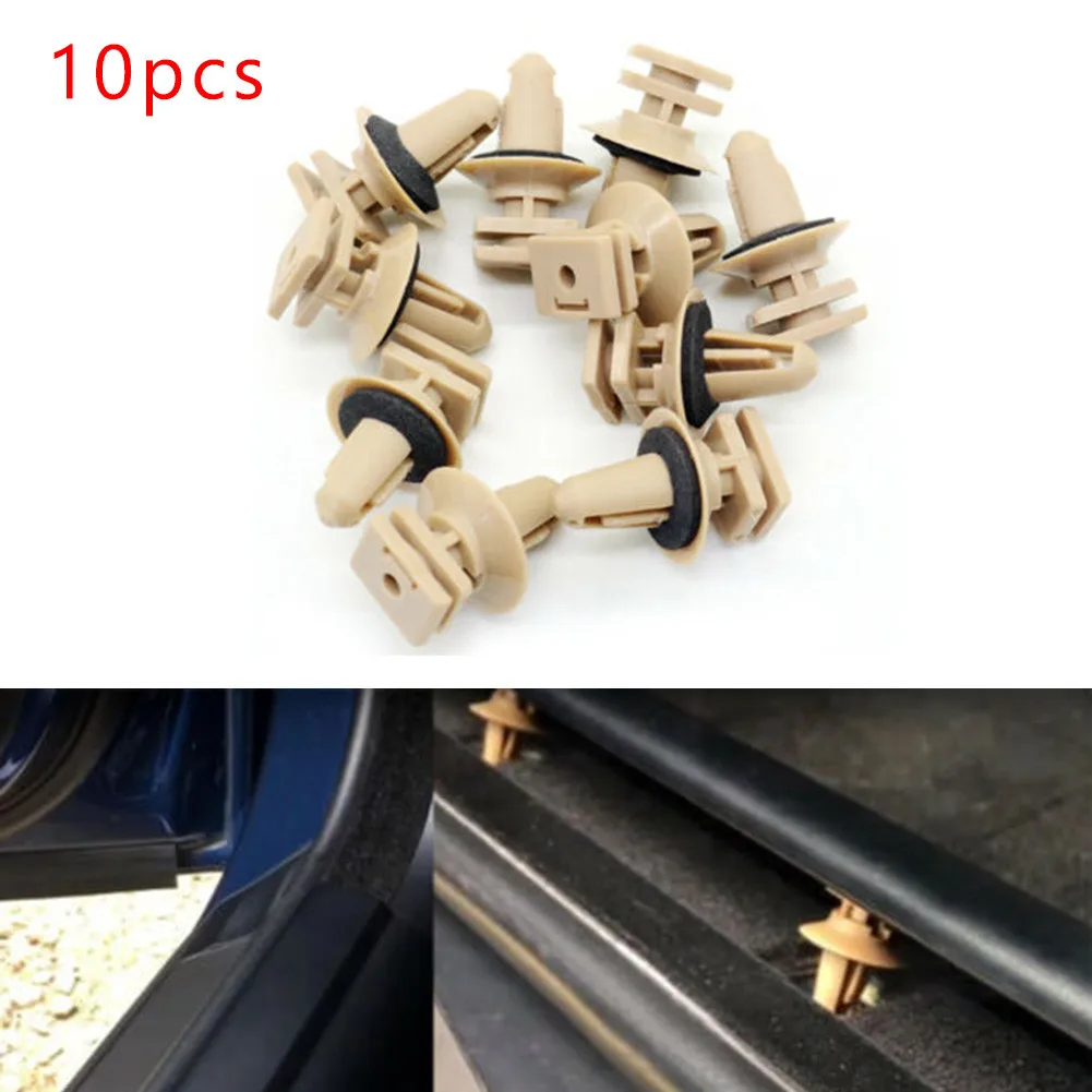 Simple Installation Seal Ring Clip Stable Performance With Seal Ring NEW Pack Of 10 Sill Plate 10 PCS FOR BMW High Quality
Simple Installation Seal Ring Clip Stable Performance With Seal Ring NEW Pack Of 10 Sill Plate 10 PCS FOR BMW High Quality