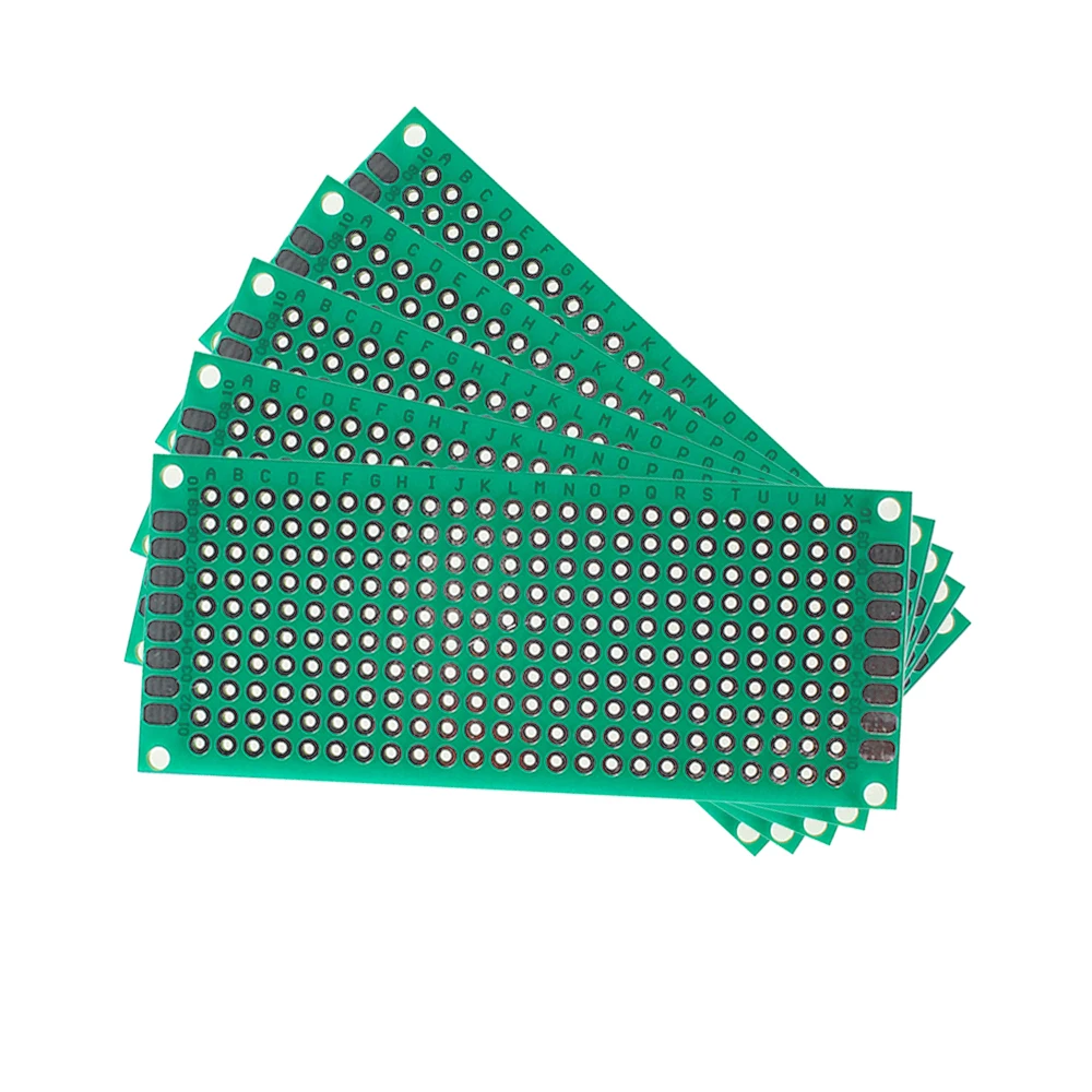 5PCS 3*7CM PCB Board Single Side Prototype Board Green Universal Circuit Boards DIY Electronic Kit for Arduino
5PCS 3*7CM PCB Board Single Side Prototype Board Green Universal Circuit Boards DIY Electronic Kit for Arduino