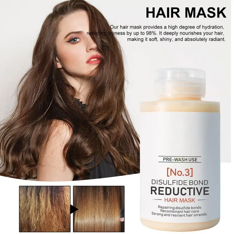 

Кератиновая маска для волос с глубоким кондиционером, пленка для волос для ухода за сухими волосами, маска для ухода за волосами, восстанавливающая сухие и поврежденные волосы