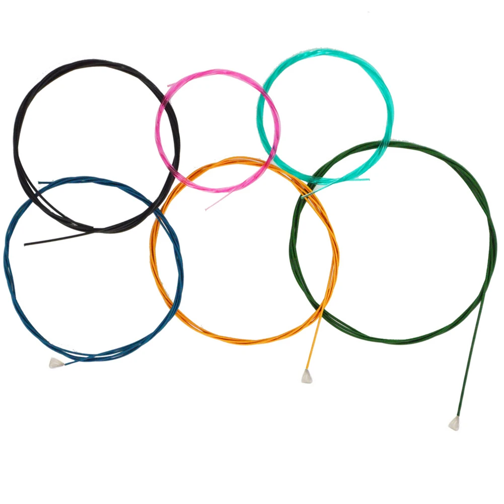 6pcs/set Classical Guitar Nylon Strings Colorful Anti-rust Tone Bright Classical Guitar Replacement Musical Instrument Accessory
6pcs/set Classical Guitar Nylon Strings Colorful Anti-rust Tone Bright Classical Guitar Replacement Musical Instrument Accessory