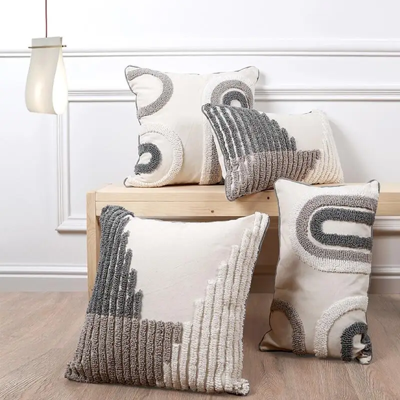 Boho Decor Cushion Cover Cotton Tufted Pillow Cover Abstract Grey Natural For Sofa Home Decoration Modern Living Room Bedroom
Boho Decor Cushion Cover Cotton Tufted Pillow Cover Abstract Grey Natural For Sofa Home Decoration Modern Living Room Bedroom
