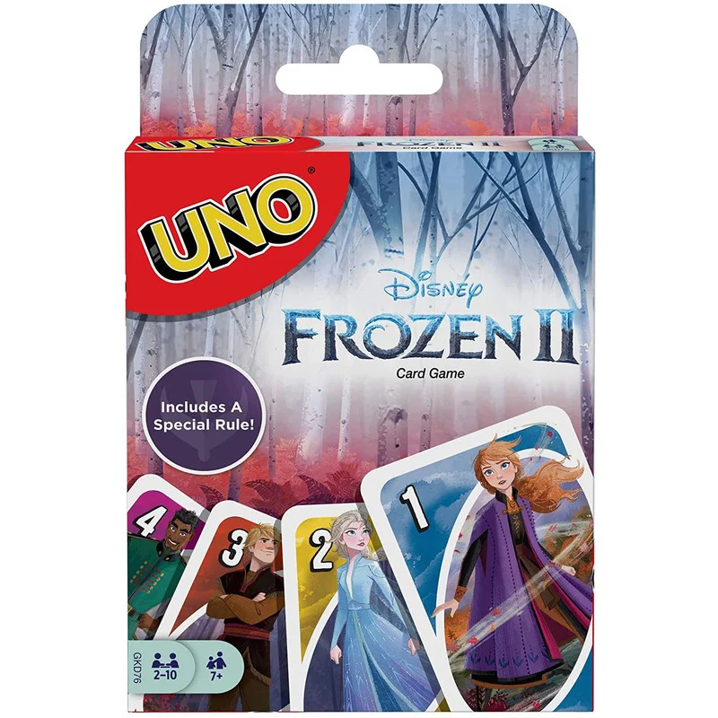 Uno Games Frozen Ii Card Game Mattel Games Genuine Family Fun Entertainment Board Game Fun Poker Games Gift Box 112 Vellen
Uno Games Frozen Ii Card Game Mattel Games Genuine Family Fun Entertainment Board Game Fun Poker Games Gift Box 112 Vellen
