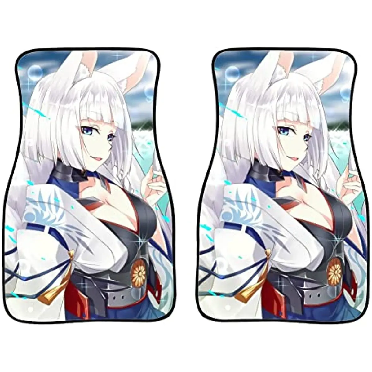 NP All Weather Anime Car Floor Mats, Azur Lane: IJN Kaga, Auto Parts Interior - Short Plush Cartoon Carpet for Van SUV Cars
NP All Weather Anime Car Floor Mats, Azur Lane: IJN Kaga, Auto Parts Interior - Short Plush Cartoon Carpet for Van SUV Cars