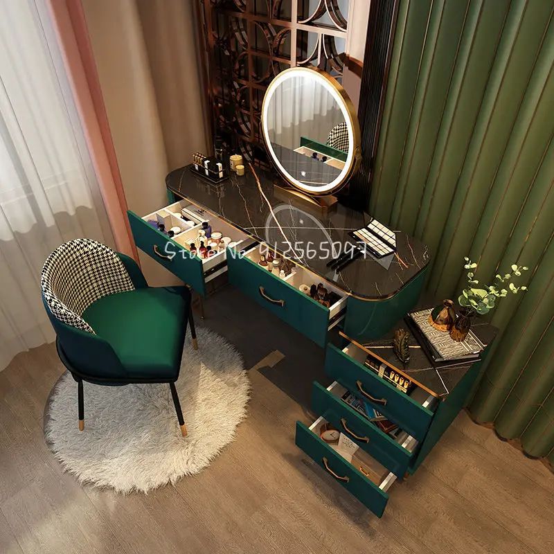 Minimalist Modern Fashion Dressers Bedroom Furniture Home Light Luxury Storage Dressing Table Makeup Chair Vanity комод vanity
Minimalist Modern Fashion Dressers Bedroom Furniture Home Light Luxury Storage Dressing Table Makeup Chair Vanity комод vanity