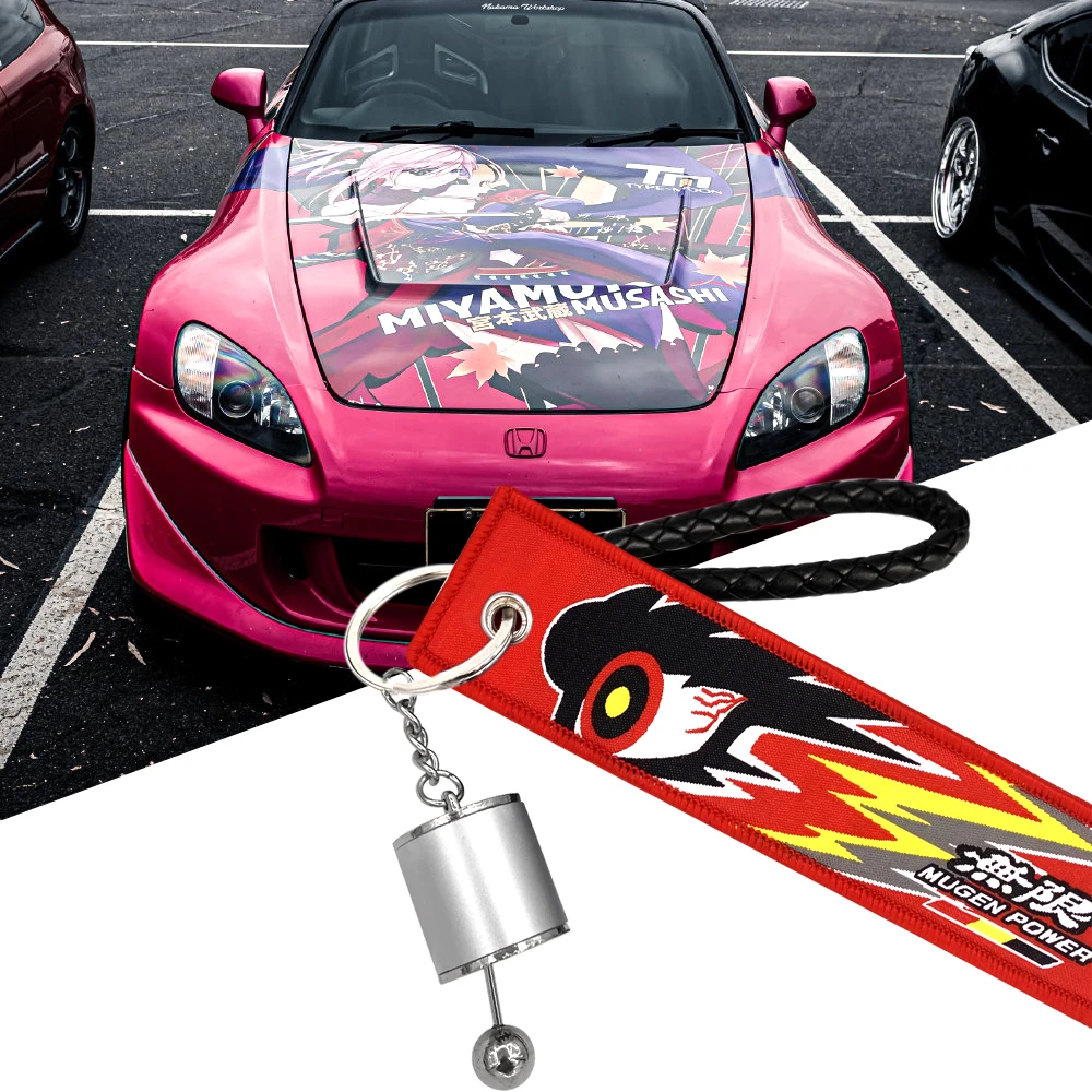 RED Mugen AUTO Keyring JDM Motorcycle Cars Keychain Keytag Key Fobs For Honda Mugen Civic City CRV FIT Accord Odyssey Hrv Car
RED Mugen AUTO Keyring JDM Motorcycle Cars Keychain Keytag Key Fobs For Honda Mugen Civic City CRV FIT Accord Odyssey Hrv Car