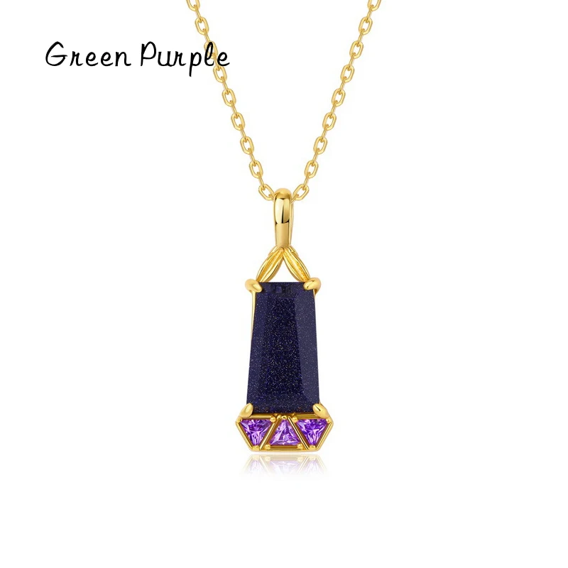 s925 Sterling Silver Kyanite Sand Pendant Silver Chain Necklace for Women Exquisite Purple Zircon Jewelry Valentine's Day Gifts
s925 Sterling Silver Kyanite Sand Pendant Silver Chain Necklace for Women Exquisite Purple Zircon Jewelry Valentine's Day Gifts