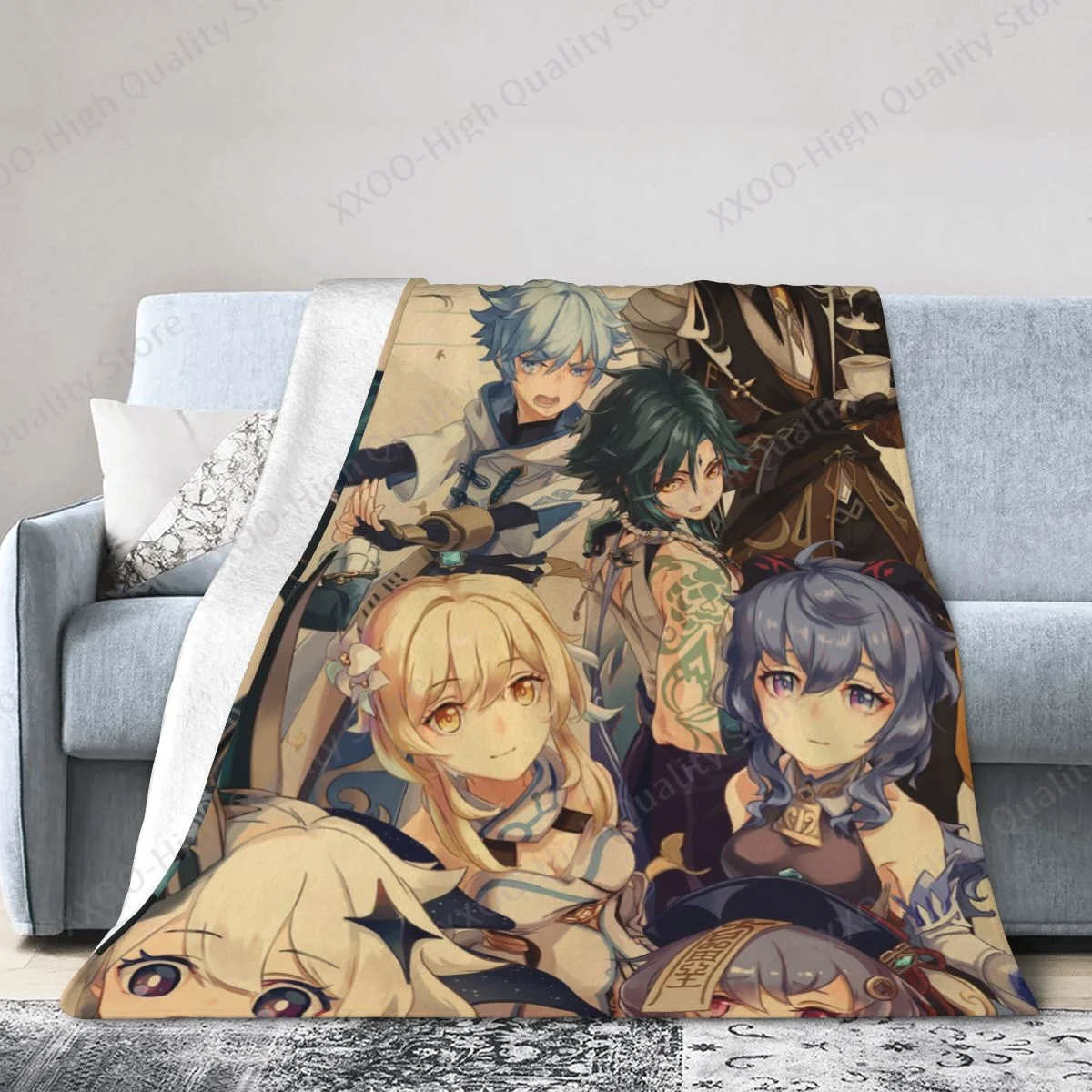 Genshin Impact Anime - 3d Sofa Bed Blanket Super Soft Warm Fine Wool Cozy Plush Blanket Flannel Lamb Fleece Blanket
Genshin Impact Anime - 3d Sofa Bed Blanket Super Soft Warm Fine Wool Cozy Plush Blanket Flannel Lamb Fleece Blanket