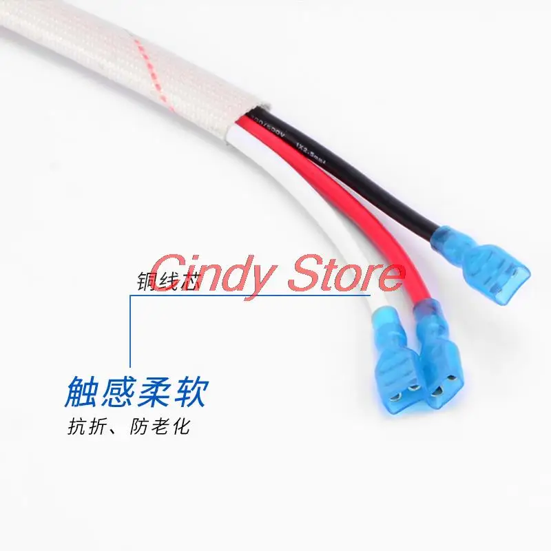 1pc Air conditioning compressor connecting line 1.5P/3P/5P terminal copper core high temperature test line
1pc Air conditioning compressor connecting line 1.5P/3P/5P terminal copper core high temperature test line