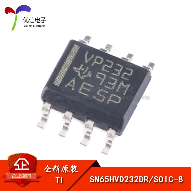 Original stock SN65HVD232DR SOIC-8 3.3V CAN 
Original stock SN65HVD232DR SOIC-8 3.3V CAN