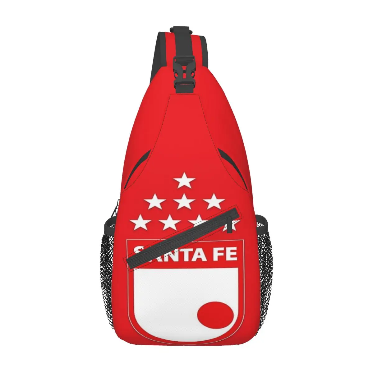 

Нагрудная сумка Santa Fe Campen De La Copa suramerica, повседневная Сумочка через плечо из полиэстера в стиле ретро, в разных стилях по диагонали