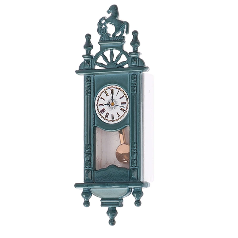 1 Piece 1/12 Doll House Scene Props Miniature Retro Roman Clock Pendant Clock Living Room Decoration Play House Accessories A
1 Piece 1/12 Doll House Scene Props Miniature Retro Roman Clock Pendant Clock Living Room Decoration Play House Accessories A