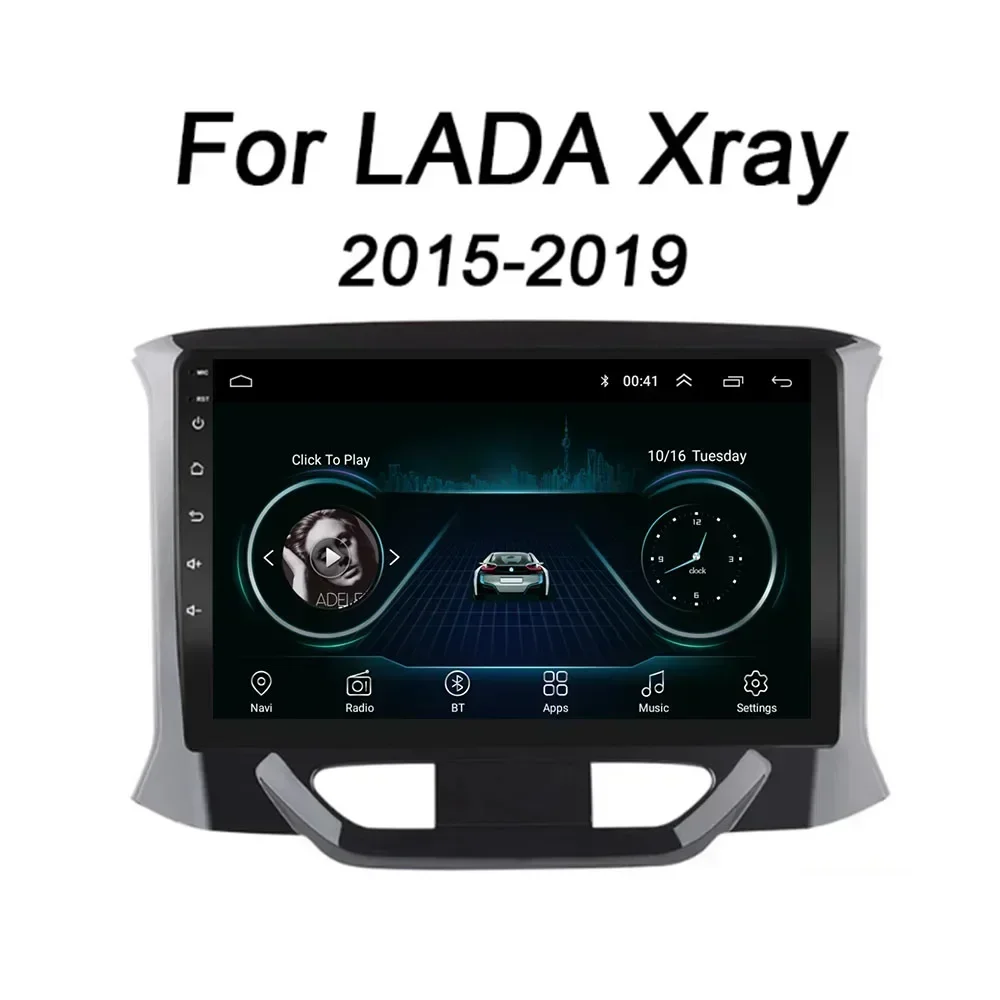 Автомобильное радио Android 13 для LADA X ray Xray 2015-2050 Мультимедийный плеер 2 Din Carplay Стерео