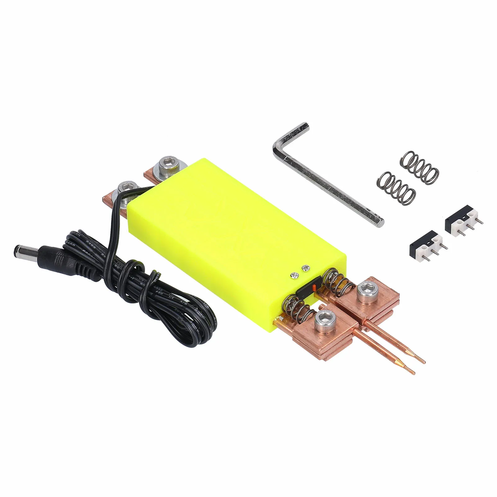 Portable Mini DIY Spot Welding Machine Set Automatic Integrated Type Spot Welding Pen Accessory for 18650 Battery Yellow
Portable Mini DIY Spot Welding Machine Set Automatic Integrated Type Spot Welding Pen Accessory for 18650 Battery Yellow