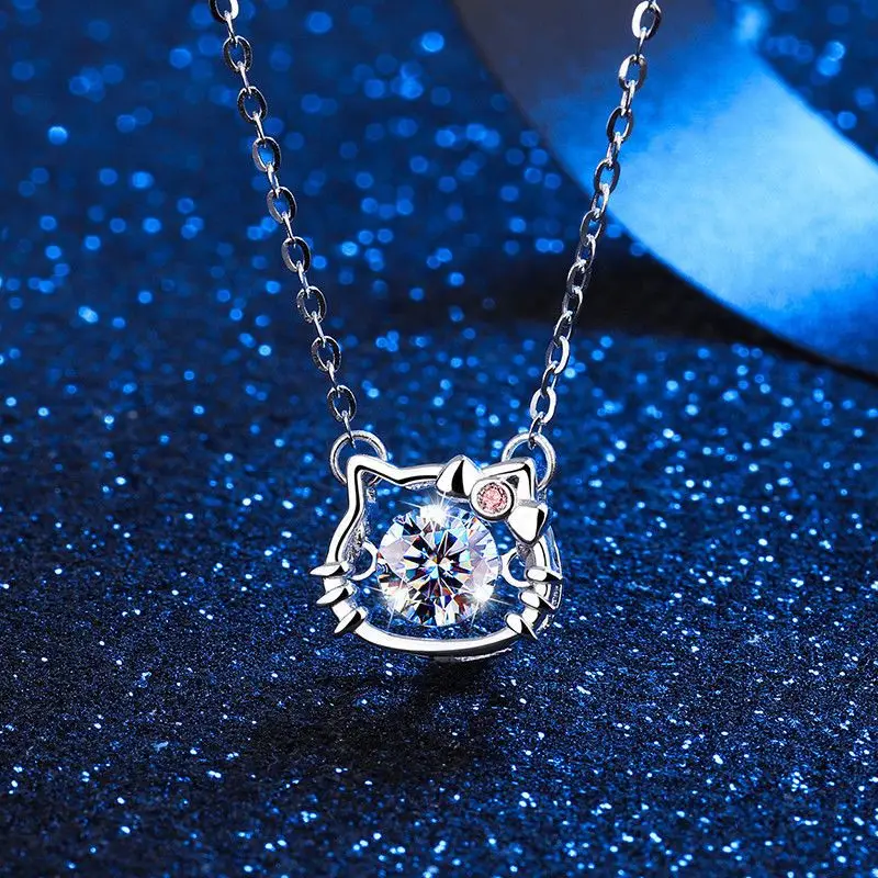 2023 New HelloKitty Necklace Alloy Student Pendant pop girl necklace hundred matching ornaments Kawaii Gift
2023 New HelloKitty Necklace Alloy Student Pendant pop girl necklace hundred matching ornaments Kawaii Gift