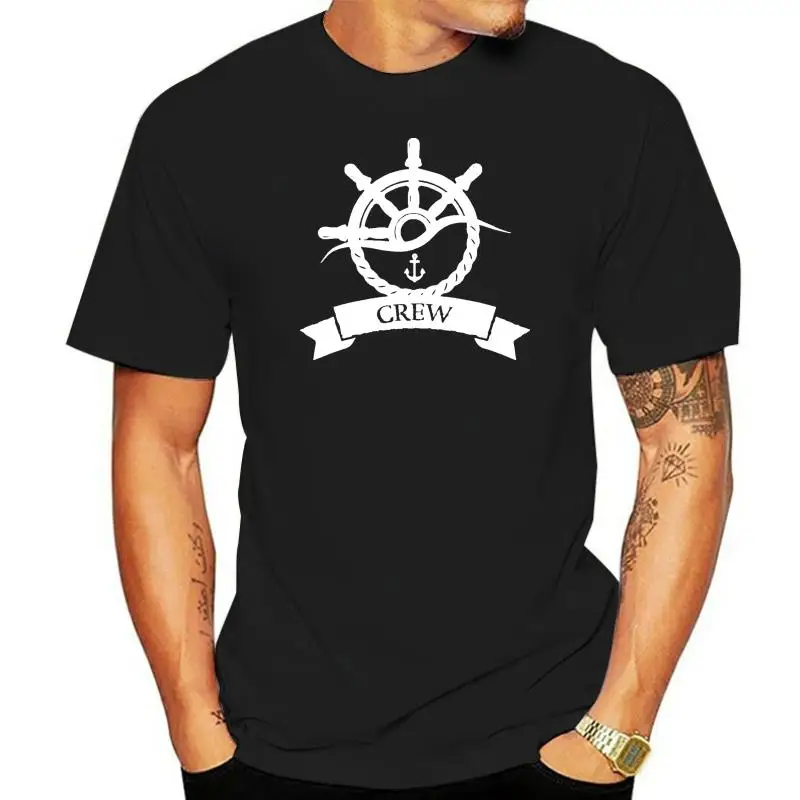 Cotton T-Shirt Fashion T Shirt TPMB T-Shirt CREW Boot Schiff Crew Mannschaft maritim Tee Shirt
Cotton T-Shirt Fashion T Shirt TPMB T-Shirt CREW Boot Schiff Crew Mannschaft maritim Tee Shirt