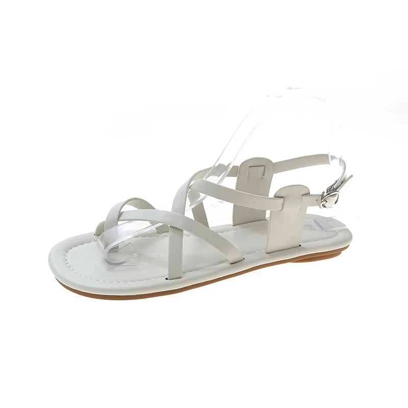 Ladies' summer 2022 Korean version of a small market flat comfortable versatile Roman shoe buckle belt
Ladies' summer 2022 Korean version of a small market flat comfortable versatile Roman shoe buckle belt