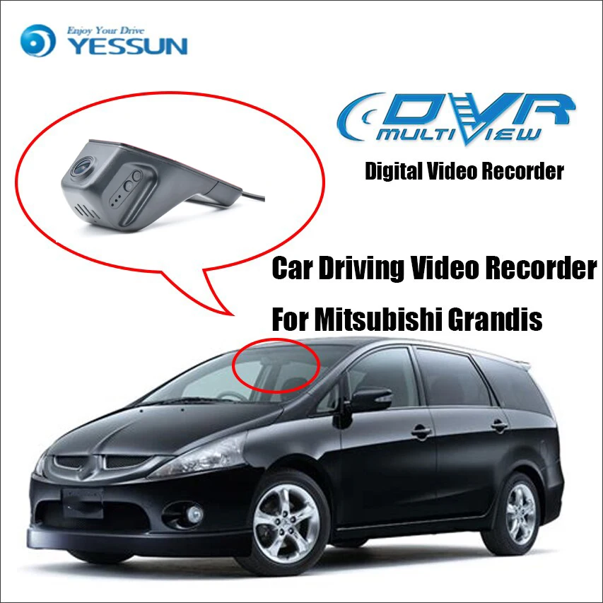 YESSUN HD 1080P Car DVR Digital Driving Video Recorder For Mitsubishi Grandis - Front Dash Camera Front CAM
YESSUN HD 1080P Car DVR Digital Driving Video Recorder For Mitsubishi Grandis - Front Dash Camera Front CAM