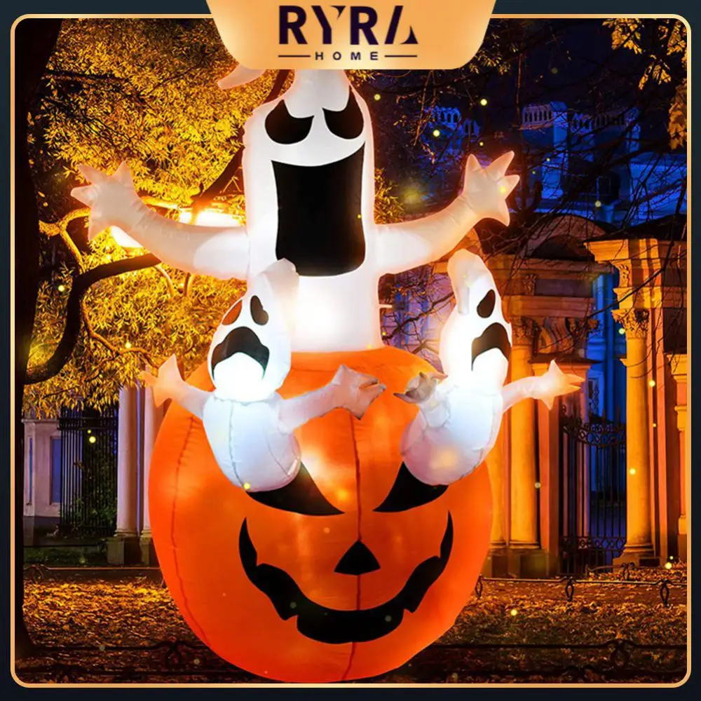 Домашний декор для Хэллоуина, 3 призрака, вращающиеся огни, ужас, реквизит, надувные уличные игрушки, украшение для дома, креативный выдув, 1,8 м
Домашний декор для Хэллоуина, 3 призрака, вращающиеся огни, ужас, реквизит, надувные уличные игрушки, украшение для дома, креативный выдув, 1,8 м