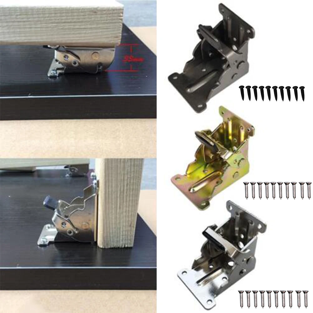 90 Degree Self-Locking Folding Hinge Table Legs Chair Extension Folding Table Leg Hinge Furniture Hardware Foot Fixing Parts
90 Degree Self-Locking Folding Hinge Table Legs Chair Extension Folding Table Leg Hinge Furniture Hardware Foot Fixing Parts