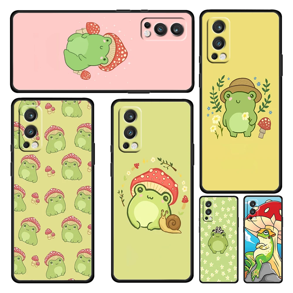 Frog Mushroom Kawaii For OnePlus Nord 2 CE N10 N100 5G 9R 9 7T 8 8T 7 Pro 6T 5T Silicone Soft Black Phone Coque Fundas
Frog Mushroom Kawaii For OnePlus Nord 2 CE N10 N100 5G 9R 9 7T 8 8T 7 Pro 6T 5T Silicone Soft Black Phone Coque Fundas