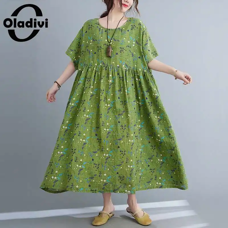 Oladivi Oversized Maxi Long Bohemian Dress Women Summer 2022 New Beach Wear Casual Loose Dresses Ladies Long Tunic Robe Femme
Oladivi Oversized Maxi Long Bohemian Dress Women Summer 2022 New Beach Wear Casual Loose Dresses Ladies Long Tunic Robe Femme