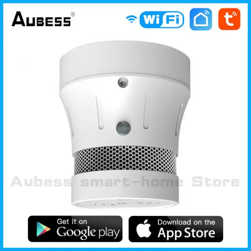 Tuya WiFi Smoke Alarm Fire Protection Smoke Detector Fire Alarm Home Security System Smoke Sensor Highly Sensitive Smokehouse
Tuya WiFi Smoke Alarm Fire Protection Smoke Detector Fire Alarm Home Security System Smoke Sensor Highly Sensitive Smokehouse
