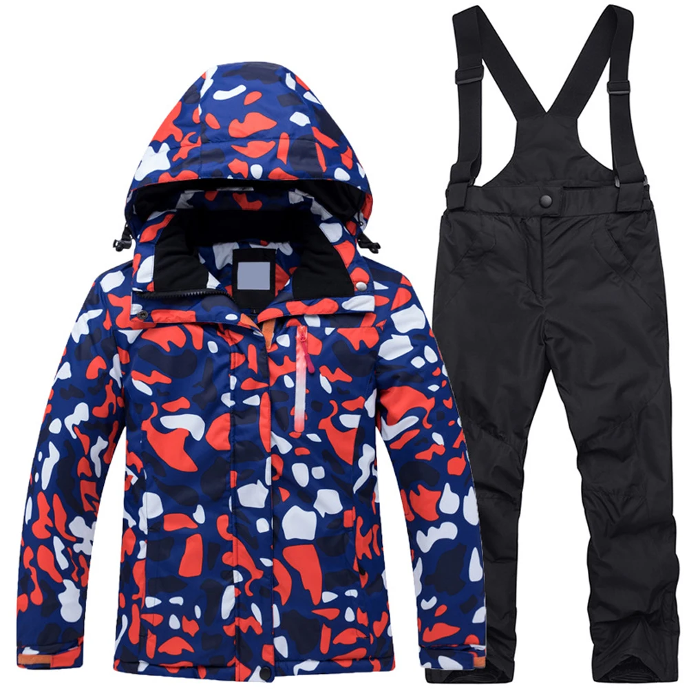 Children Ski Suit Set Boys Girls Snowboard Waterproof Thick Outdoor Sports Jacket Pants Kids Clothes Snowsuit for Winter
Children Ski Suit Set Boys Girls Snowboard Waterproof Thick Outdoor Sports Jacket Pants Kids Clothes Snowsuit for Winter