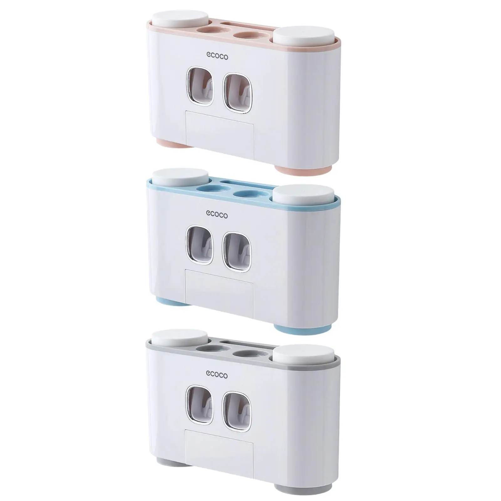 Wall Mounted Toothpaste Dispenser with Magnetic Cup and Toothbrush Organizer Slots 5 Holder 4 Cup Toothbrush Holder
Wall Mounted Toothpaste Dispenser with Magnetic Cup and Toothbrush Organizer Slots 5 Holder 4 Cup Toothbrush Holder