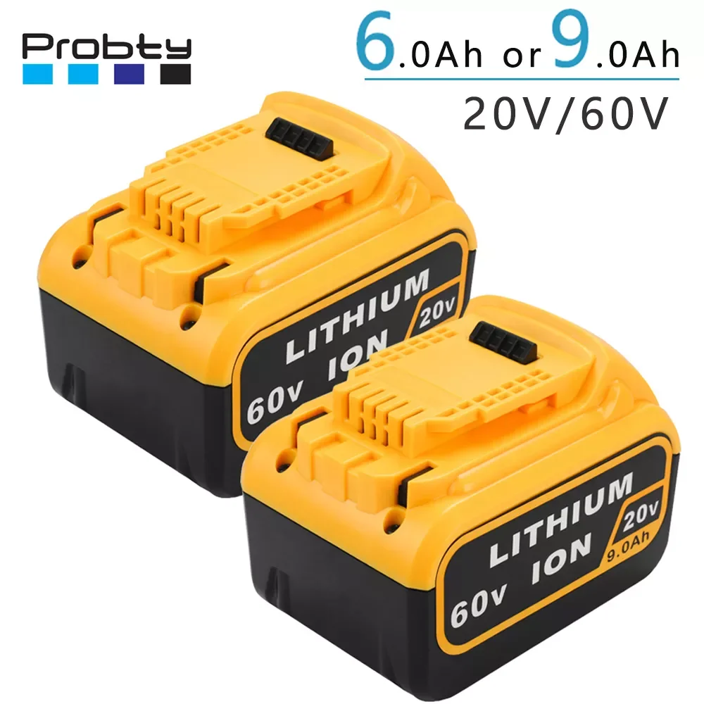 20V 60V 6.0Ah 9.0Ah DCB606 Replacement Li-ion Battery for DeWalt MAX XR 20V/60V power tool 9000mAh lithium Battery
20V 60V 6.0Ah 9.0Ah DCB606 Replacement Li-ion Battery for DeWalt MAX XR 20V/60V power tool 9000mAh lithium Battery